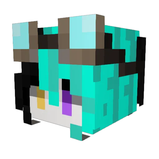 KokiriKid202 Minecraft avatar head, 3D render