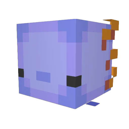 KokoCreamy Minecraft avatar head, 3D render
