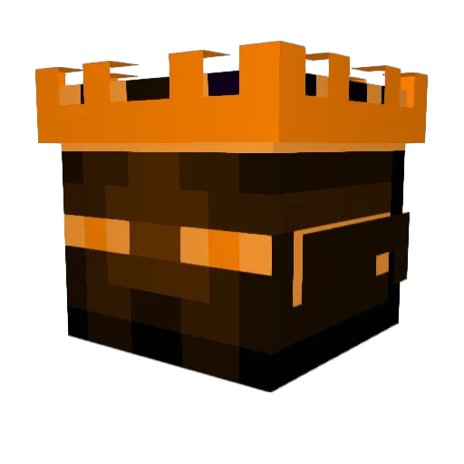 KokonattsuUK Minecraft avatar head, 3D render