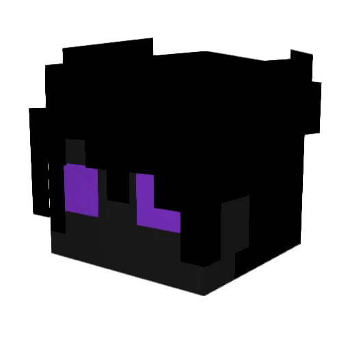 Koku499 Minecraft avatar head, 3D render
