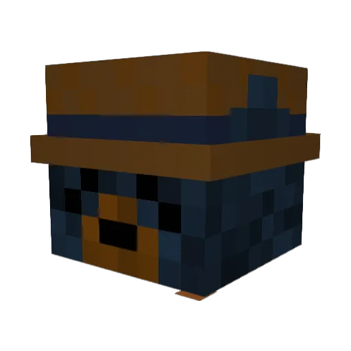 KolDontknow Minecraft avatar head, 3D render