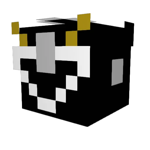 KolJ616 Minecraft avatar head, 3D render