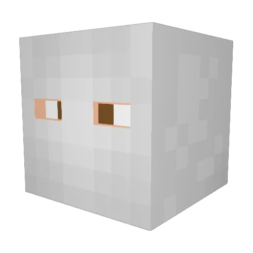 Kol_216 Minecraft avatar head, 3D render