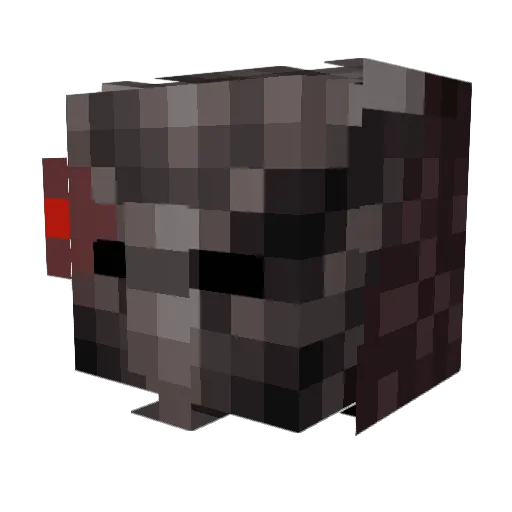Koldarth Minecraft avatar head, 3D render