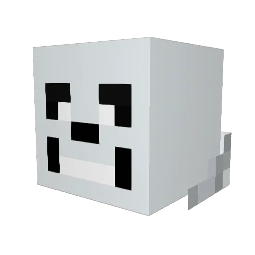 Kole_M Minecraft avatar head, 3D render
