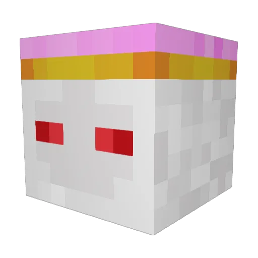 Kolee_ Minecraft avatar head, 3D render