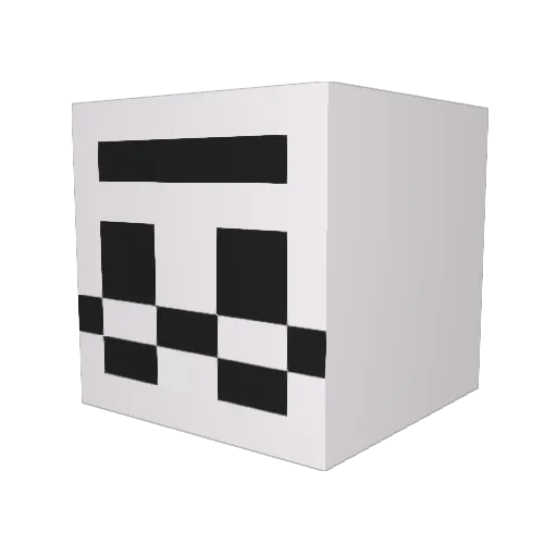Koleso345 Minecraft avatar head, 3D render