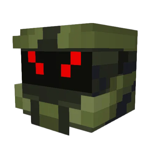 Kolja320 Minecraft avatar head, 3D render