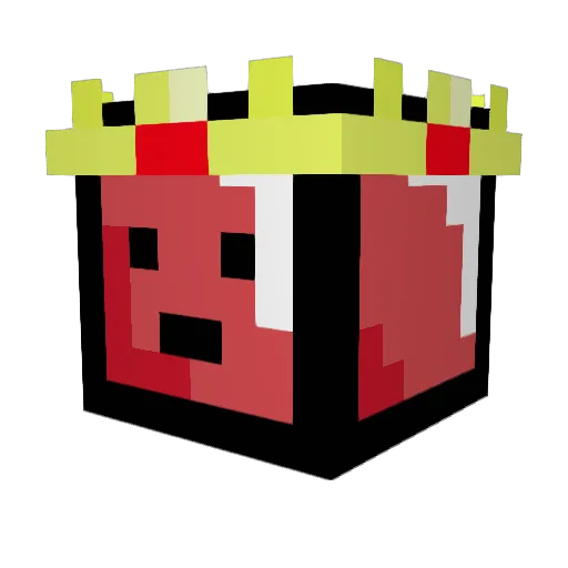 KolloMCV2 Minecraft avatar head, 3D render