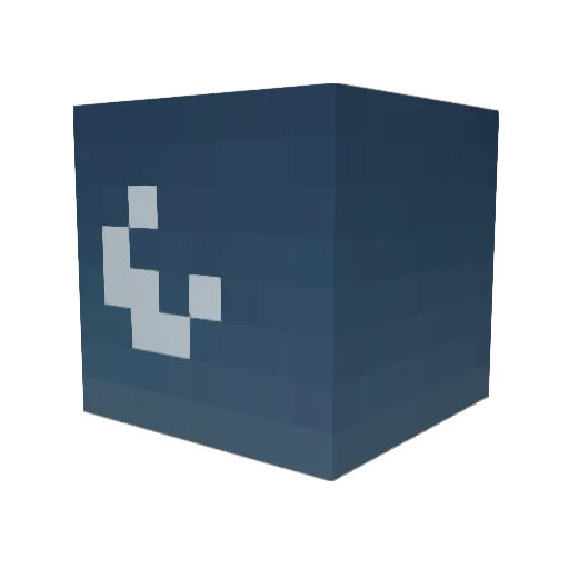 KolmeZZ Minecraft avatar head, 3D render