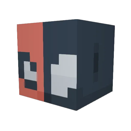Kolo3611 Minecraft avatar head, 3D render