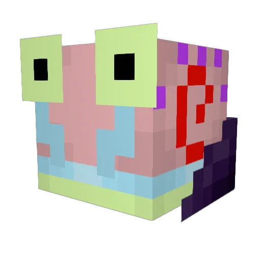 Koloman27 Minecraft avatar head, 3D render
