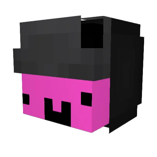 Kolos2112 Minecraft avatar head, 3D render