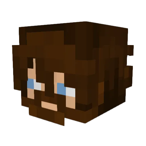 KolumbusAbi Minecraft avatar head, 3D render
