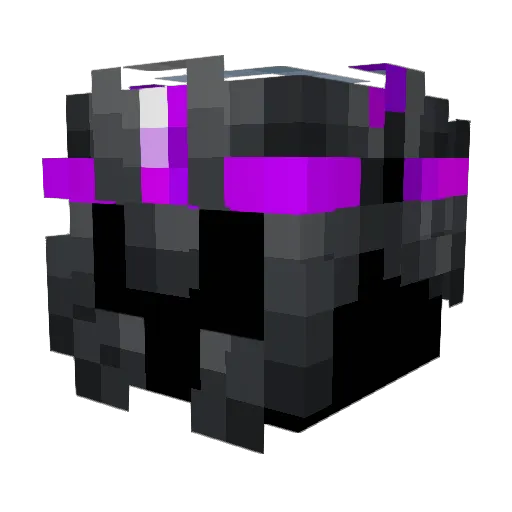 Komaeni Minecraft avatar head, 3D render