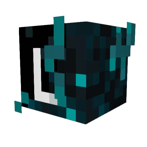 KomarVex Minecraft avatar head, 3D render