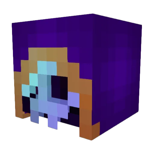 KomboAndy Minecraft avatar head, 3D render