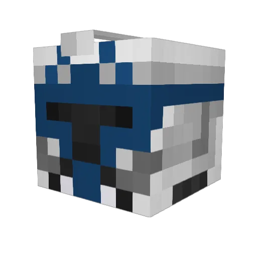 Kommisar_Rex Minecraft avatar head, 3D render