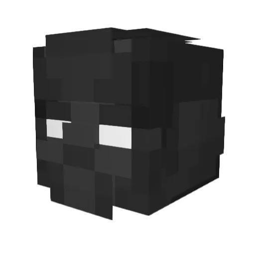 KompirOtVokomas Minecraft avatar head, 3D render
