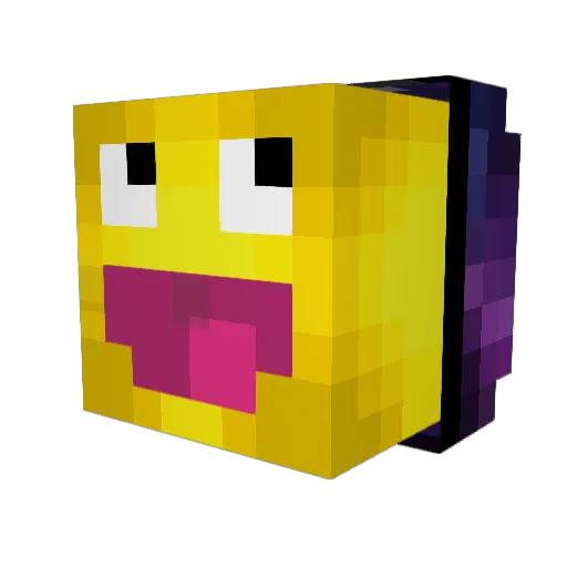 Kondi17 Minecraft avatar head, 3D render