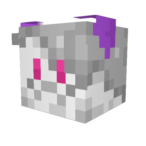 Konfusion64 Minecraft avatar head, 3D render
