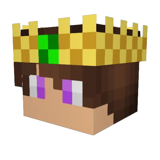Kongenbayoumi3rd Minecraft avatar head, 3D render