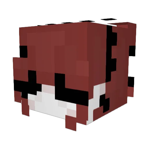 Kongsmthin Minecraft avatar head, 3D render