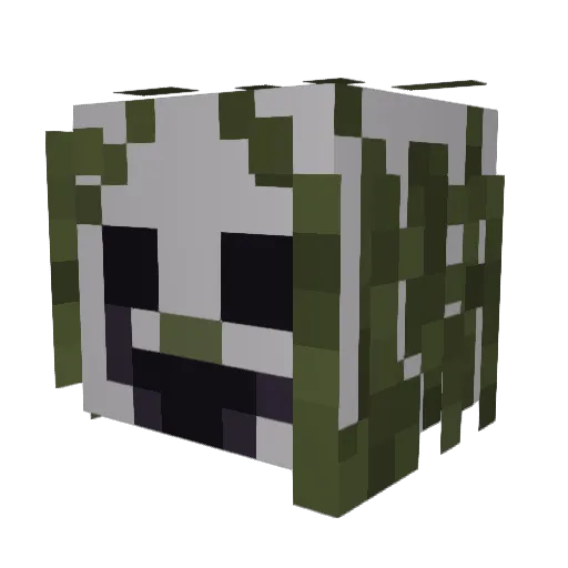 KonickJohns Minecraft avatar head, 3D render