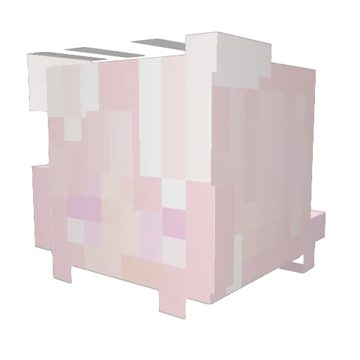 KoningBinq Minecraft avatar head, 3D render