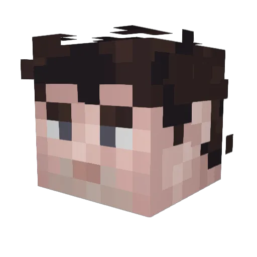 Koning_Stijn123 Minecraft avatar head, 3D render