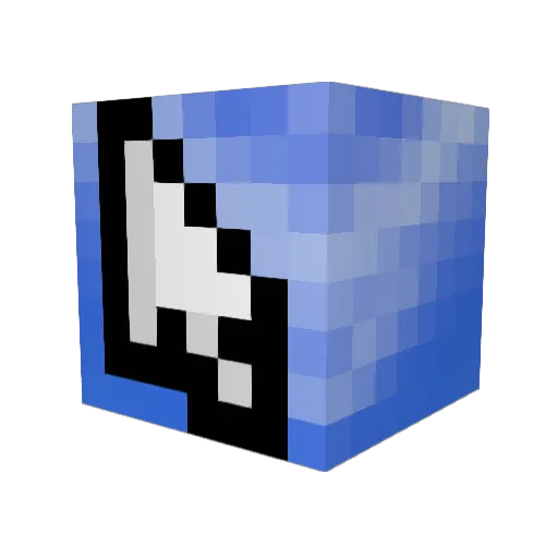 KonlawatXD Minecraft avatar head, 3D render