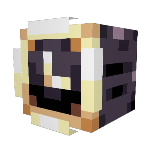 Konmaridis Minecraft avatar head, 3D render