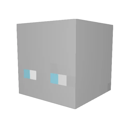 KonniKramer Minecraft avatar head, 3D render