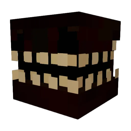 KonnzAlt2 Minecraft avatar head, 3D render