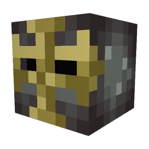 Konrad_Curze_ Minecraft avatar head, 3D render