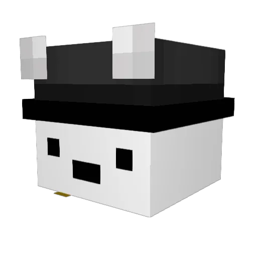 Konsey_ Minecraft avatar head, 3D render