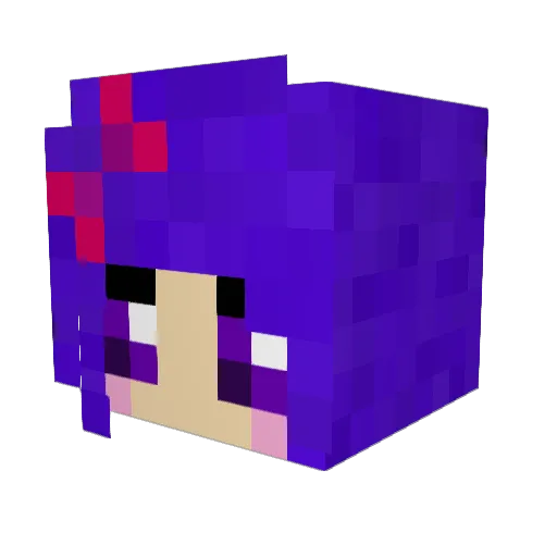 KonsolGaming Minecraft avatar head, 3D render