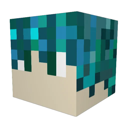 Konstal762 Minecraft avatar head, 3D render