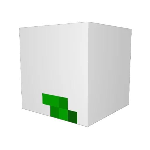 KonstantVentil Minecraft avatar head, 3D render