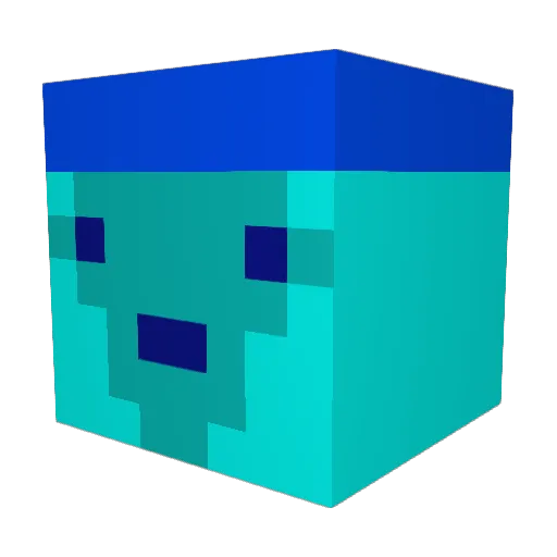 Kontio2005 Minecraft avatar head, 3D render