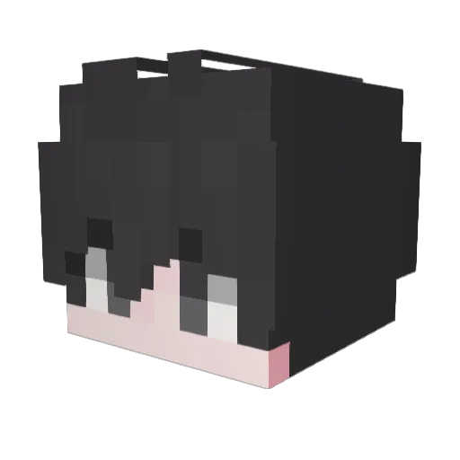 Konton_Boogie Minecraft avatar head, 3D render