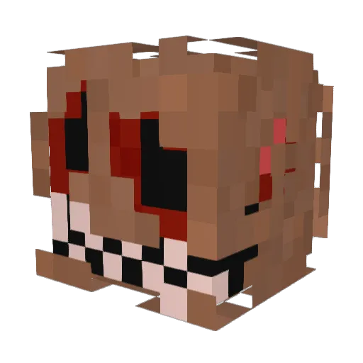 Kontora4481 Minecraft avatar head, 3D render