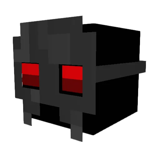 Konvic_ Minecraft avatar head, 3D render