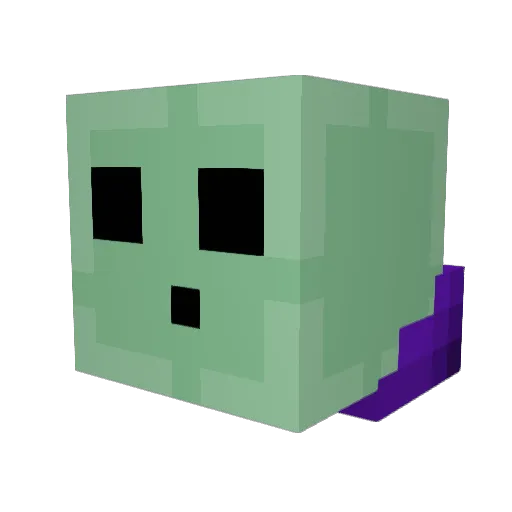 Kooblis Minecraft avatar head, 3D render