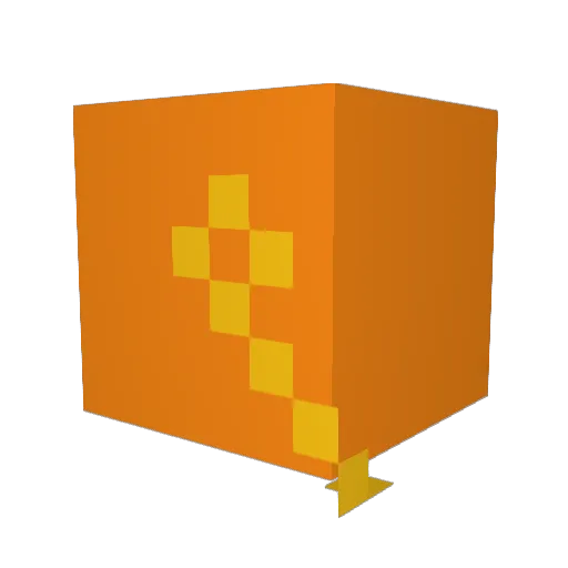 Koocumbers Minecraft avatar head, 3D render