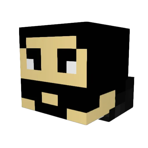 Kooheji2009 Minecraft avatar head, 3D render