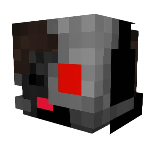 KoolAidMan157 Minecraft avatar head, 3D render