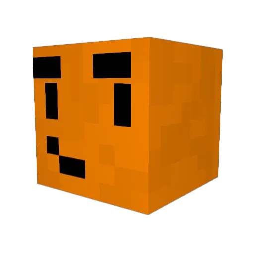 KoolChuch Minecraft avatar head, 3D render