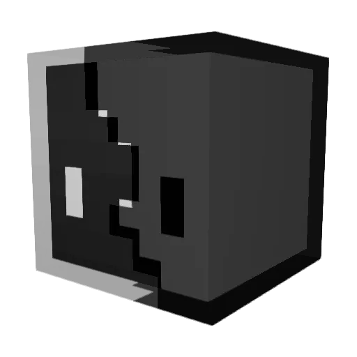KoolKid204 Minecraft avatar head, 3D render