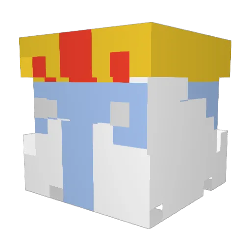 KoolThing420 Minecraft avatar head, 3D render